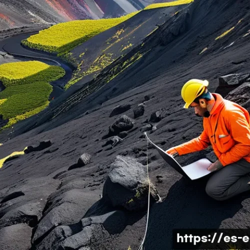 Home 31 지구과학자 업계 동향과 전망 - A highly detailed digital 3D terrain model created using drone and LIDAR technology, showcasing a vo...